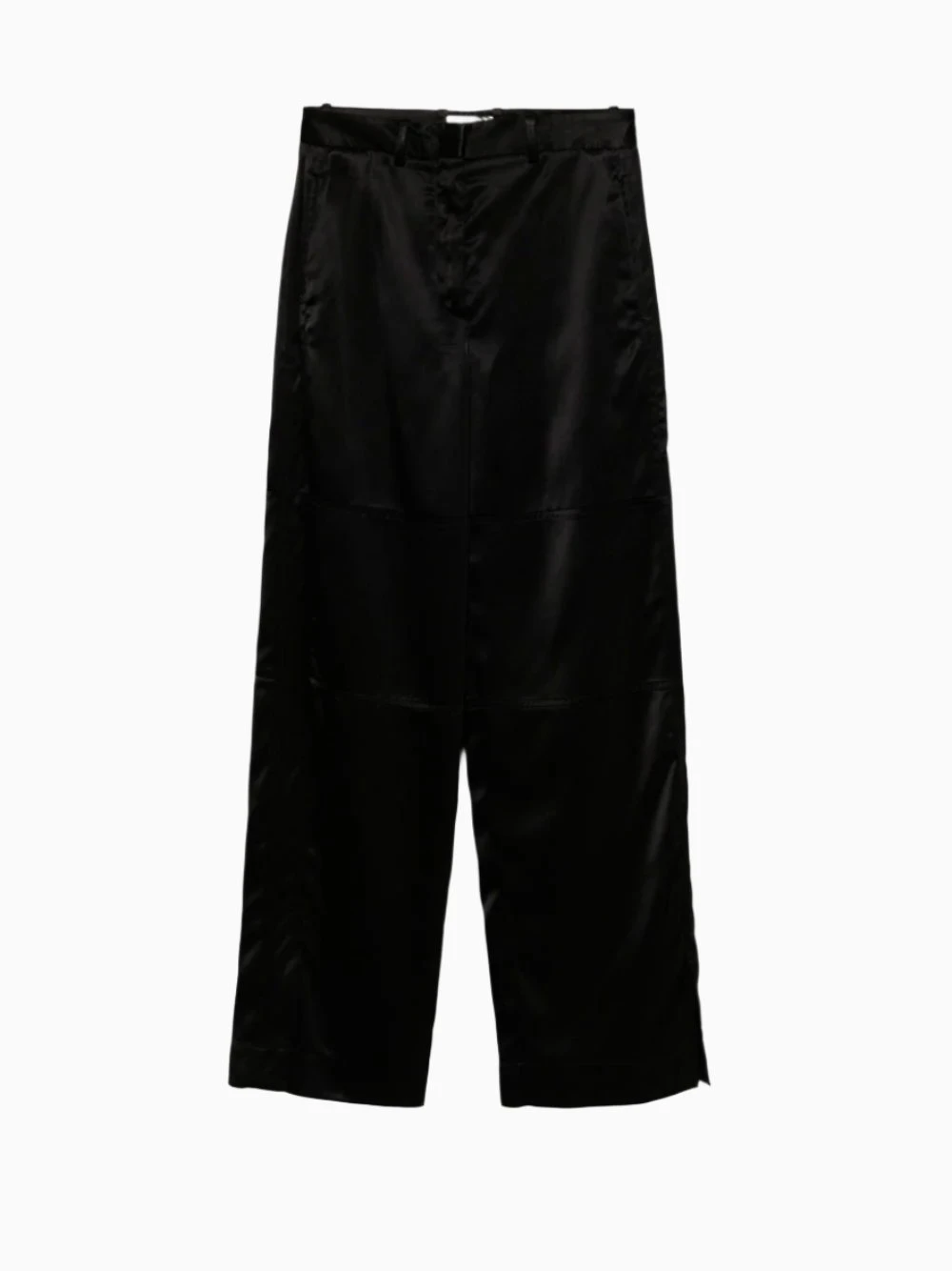 Satin trousers Jil Sander Satin Trousers -Ottodisanpietro J03KA0270 J65246 001 Jil Sander satin trousers OTTODISANPIETRO 1