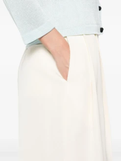 Jil Sander Pleated Crease Trousers 4 Jil Sander Pleated Crease Trousers -Ottodisanpietro J03KA0292 J65005 105 Jil Sander trousers OTTODISANPIETRO 5