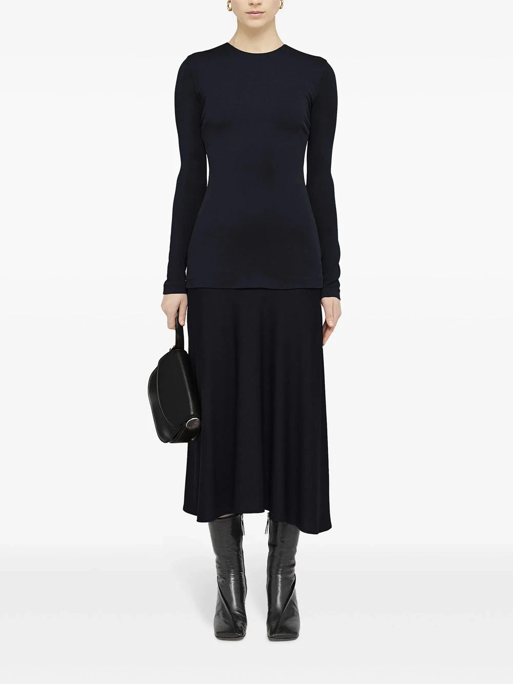 Double effect dress Jil Sander Double Effect Dress -Ottodisanpietro J04CT0110 J65016 401 jil sander dress ottodisanpietro 2