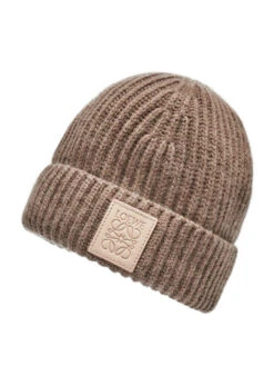 Loewe Cashmere Beanie 2 Loewe Cashmere Beanie -Ottodisanpietro KSA9OT1X01 2140 BEIGE Loewe beanie OTTODISANPIETRO 3
