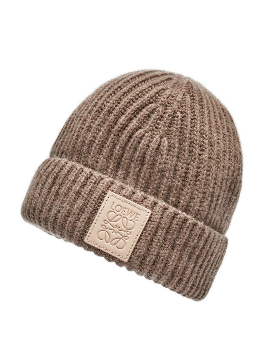 Cashmere beanie Loewe Cashmere Beanie -Ottodisanpietro KSA9OT1X01 2140 BEIGE Loewe beanie OTTODISANPIETRO 3