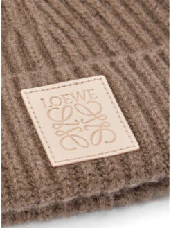Loewe Cashmere Beanie 3 Loewe Cashmere Beanie -Ottodisanpietro KSA9OT1X01 2140 BEIGE Loewe beanie OTTODISANPIETRO 4