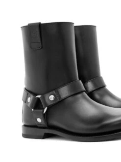 Loewe Campo Biker Boots 3 Loewe Campo Biker Boots -Ottodisanpietro L815285X95 1100 BLACK Loewe biker Campo boots OTTODISANPIETRO 4
