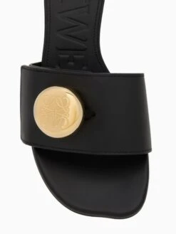 Loewe Pebble Sandals -Ottodisanpietro L815465XAZ 1100 BLACK loewe sandals OTTODISANPIETRO 4