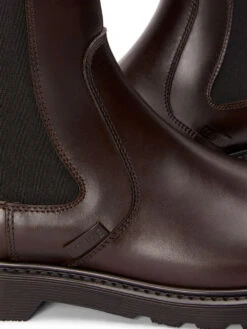 Loewe Blaze Chelsea Boots -Ottodisanpietro LLSBS05X01 3110 DARK BROWN Loewe boots OTTODISANPIETRO 4