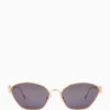 Loewe Anagram Hexagonal Sunglasses