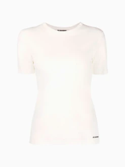 Jil Sander Round-neck Short Sleeve T-shirt