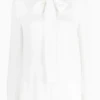 Valentino Georgette Silk Blouse