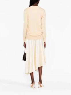 Jil Sander Box-neck Wool Jumper -Ottodisanpietro M038482 JIL SANDER jersey lana marfil OTTODISANPIETRO 04
