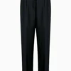 Miu Miu Pinstripe Herringbone Wool Trousers