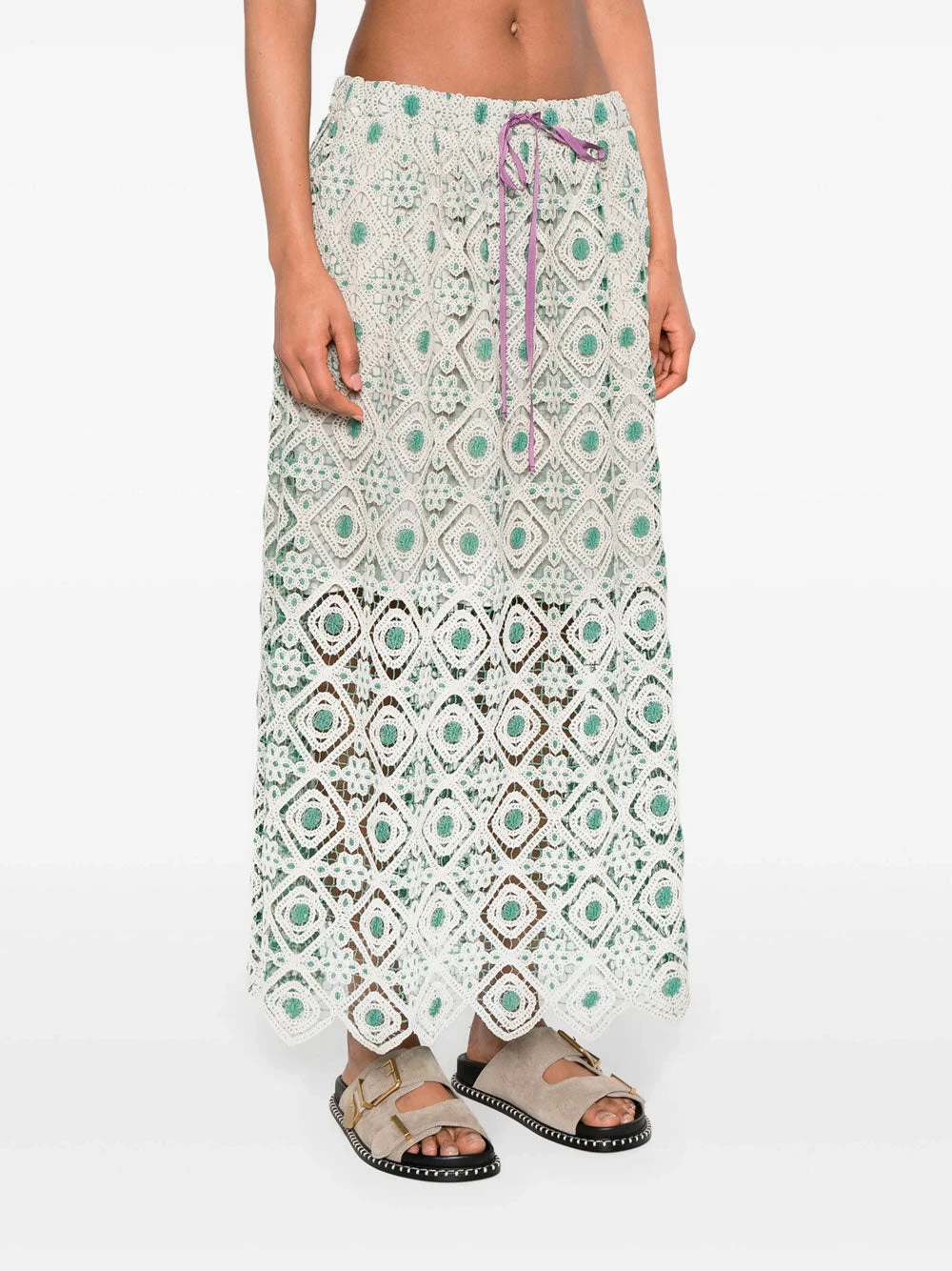 Drawstring skirt Drawstring Skirt -Ottodisanpietro M039769 ladoublej skirt ottodisanpietro 3