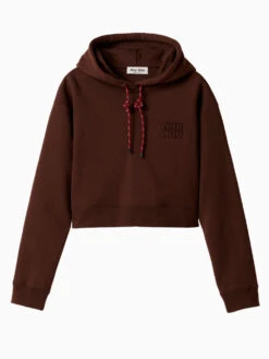 Miu Miu Cotton Fleece Hoodie
