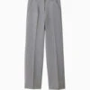 Miu Miu Embroidered-logo Trousers