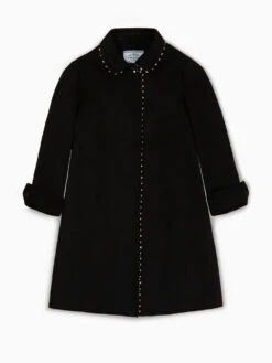 Prada Coat With Crystals