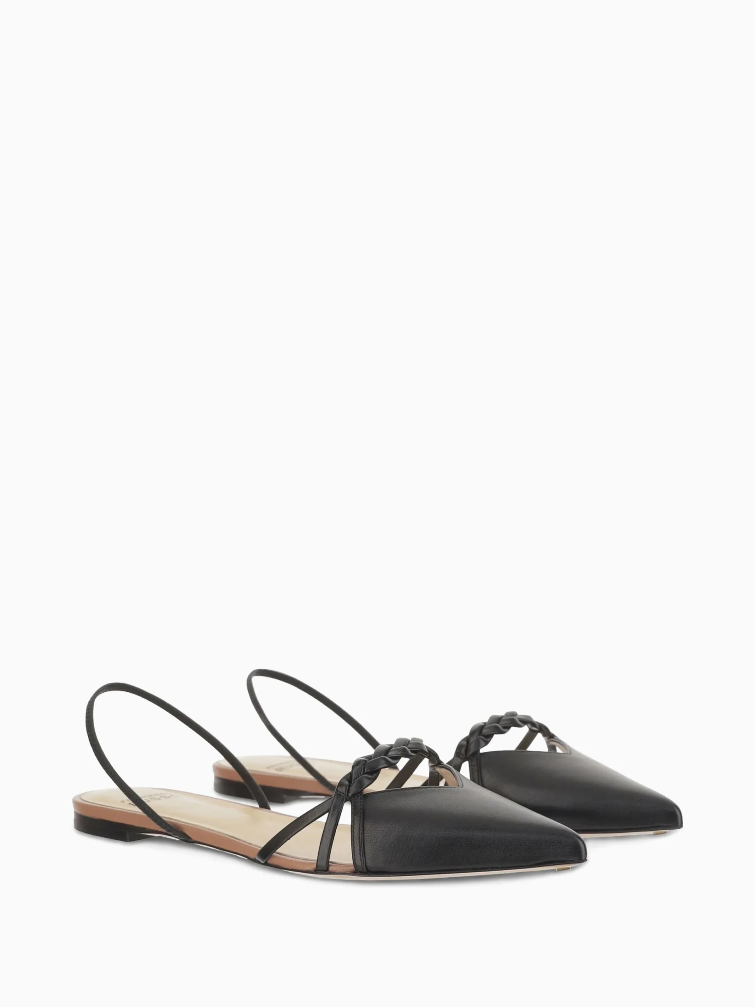 Leather ballerinas Leather Ballerinas -Ottodisanpietro R1P986 N200 300 ballerinas francesco russo OTTODISANPIETRO 2 scaled