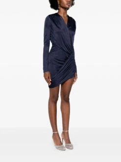 Asymmetric Draped Dress -Ottodisanpietro RA46 TJ26 COB ABYSSE Atlein dress OTTODISANPIETRO 3