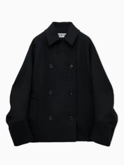 Loewe Wool And Cashmere Peacoat