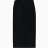 Loewe Deconstructed Denim Skirt