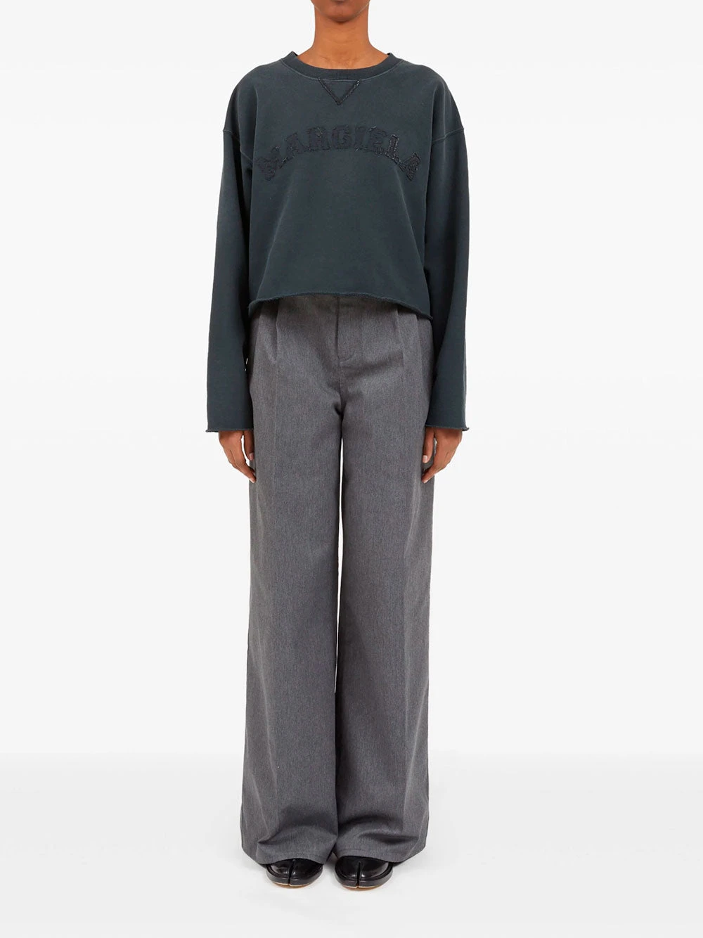 Logo-appliqué sweatshirt Maison Margiela Logo-appliqué Sweatshirt -Ottodisanpietro S51GU0134 S25570 960 maison margiela sweatshirt ottodisanpietro 2