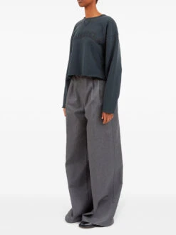 Maison Margiela Logo-appliqué Sweatshirt 4 Maison Margiela Logo-appliqué Sweatshirt -Ottodisanpietro S51GU0134 S25570 960 maison margiela sweatshirt ottodisanpietro 5