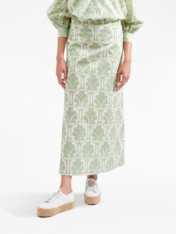 A-Long Skirt 2 A-Long Skirt -Ottodisanpietro SKI0018 COT006GRV01 GR05 La DoubleJ skirt OTTODISANPIETRO 2