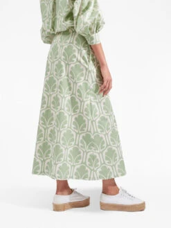 A-Long Skirt 3 A-Long Skirt -Ottodisanpietro SKI0018 COT006GRV01 GR05 La DoubleJ skirt OTTODISANPIETRO 3