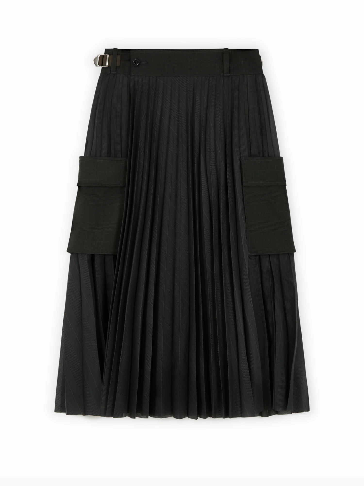 Pleated skirt Sacai Pleated Skirt -Ottodisanpietro Sacai skirt OTTODISANPIETRO 25 08038 501 1 scaled