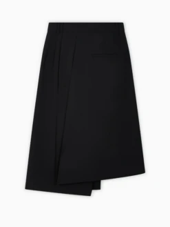 Pliée Skirt 3 Pliée Skirt -Ottodisanpietro Tibi skirt OTTODISANPIETRO F125TW5363 BLACK 2