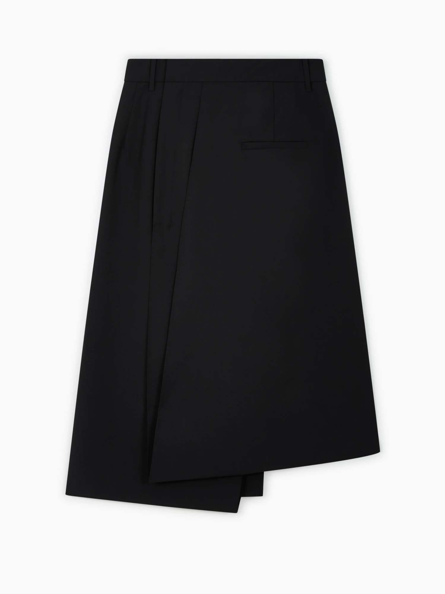 Pliée skirt Pliée Skirt -Ottodisanpietro Tibi skirt OTTODISANPIETRO F125TW5363 BLACK 2 scaled