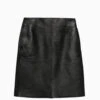 Toteme Leather Skirt