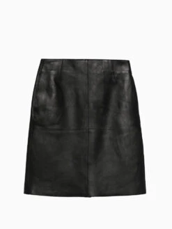 Toteme Leather Skirt