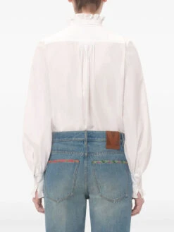 Valentino Cotton Poplin Shirt 3 Valentino Cotton Poplin Shirt -Ottodisanpietro Valentino poplin shirt OTTODISANPIETRO 6B0AB7M5 5A6 001 3