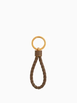 Bottega Veneta Intreccio Key Ring