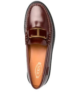 Tod's Logo Leather Loafers 3 Tod's Logo Leather Loafers -Ottodisanpietro Z009967 tods LOAFERS LOGO OTTODISANPIETRO 04