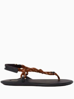 Miu Miu Cord-strap Sandals