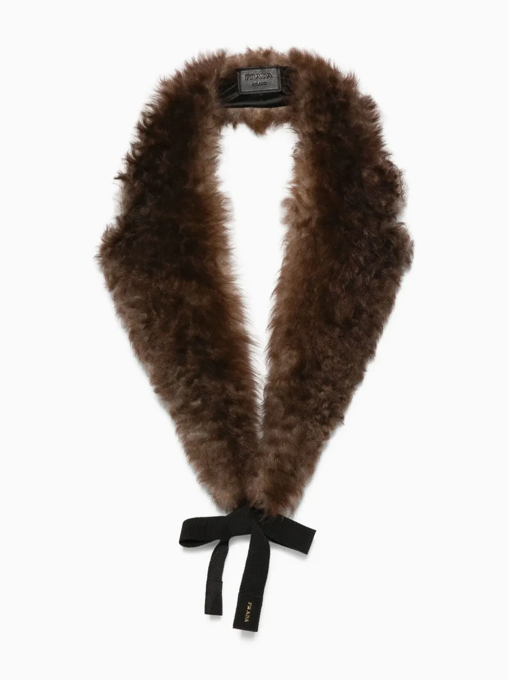 Shearling-bow scarf Prada Shearling-bow Scarf -Ottodisanpietro prada scarf OTTODISANPIETRO 57051 SOOO 17WY F098L